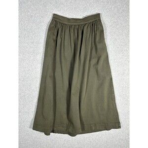 Velvet By Graham&Spencer Womens Sophia Skirt Green Cottagecore Prairie Sz Small